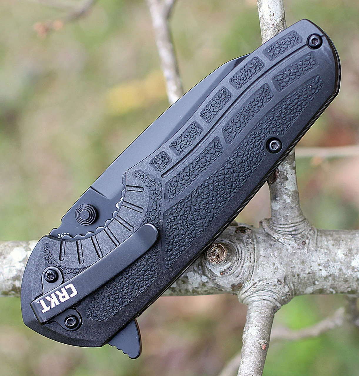 CRKT 2620 Copacetic, 3.05" 8Cr13MoV Plain Blade, Black GFN Handle 3 CRKT 2620 Copacetic, 3.05" 8Cr13MoV Plain Blade, Black GFN Handle - Image 3