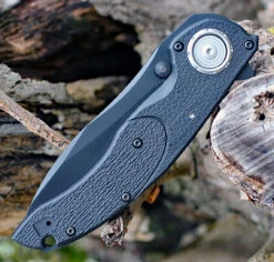 CRKT Linchpin Deadbolt Lock Veff CR5406K, 3.734" 1.4116 Combo Edge, Glass Reinforced Nylon Handle -CRKT Store 5406K.3 65286.1580413571