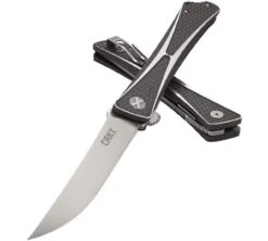 CRKT 7532 Jumbones Linerlock, 4.845" AUS8 Plain Blade, Aluminium Handle -CRKT Store 7532.3 74995.1566586322