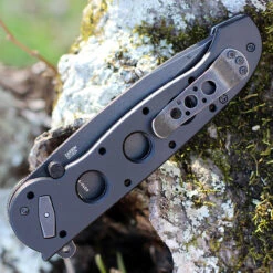 CRKT M16 Carson Deadbolt Tanto Blk Alum (3.89" D2 Blk Tanto) M16-04DB -CRKT Store CR04DB.2 27618.1643729024