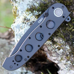 CRKT M16 Carson Deadbolt Tanto Blk Alum (3.89" D2 Blk Tanto) M16-04DB -CRKT Store CR04DB.3 72817.1643729024