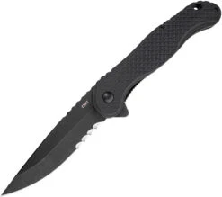 CRKT Taco Viper A/O Folding Knife - Blk Nylon (4.22" Blk SW 1.4116) 2267