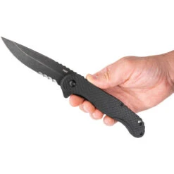 CRKT Taco Viper A/O Folding Knife - Blk Nylon (4.22" Blk SW 1.4116) 2267 -CRKT Store CR2267 add 04 83028.1677781684