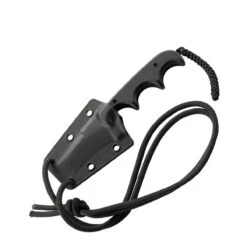 CRKT Minimalist Bowie Neck Knife 2387K, 2.12" 5Cr15MoV Black Plain Blade, Black G-10 Handle -CRKT Store CR2387K 1 66199.1626381169