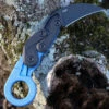 CRKT Provoke Karambit - Blue Grivory (2.4" 4116 Blk) 4041B