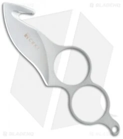 CRKT A.G. Ringer Guthook Fixed Blade Neck Knife (2.375" Satin) 2250