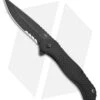 CRKT Antonio Rodriquez Taco Viper Liner Lock Black W/ Veff Serrations (3" Black)