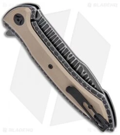 CRKT Apoc Frame Lock Knife Green G-10 (4" Black) 5380 -CRKT Store CRKT Apoc LL Green G 10 Black SW 5380 BHQ 103936 jr side