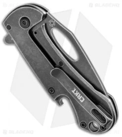 CRKT Bev-Edge Flipper Knife W/ Bottle Opener Black (2.5" Black Stonewash) 4635 -CRKT Store CRKT Bev Edge Flipper Bottle Opener Black SW 4635 BHQ 92320 jr side