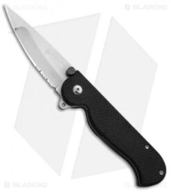 CRKT Bud Nealy Pesh-Kabz Liner Lock Knife Black (3" Satin) 6663