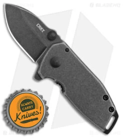 CRKT Burnley Squid Compact Frame Lock Knife (1.75" Black SW) -CRKT Store CRKT Burnley Squid Compact FL Black SW BHQ 178665 jr bottlecap