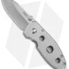 CRKT Burnley Squid Holey Frame Lock Knife (2.25" Stonewash) 2491