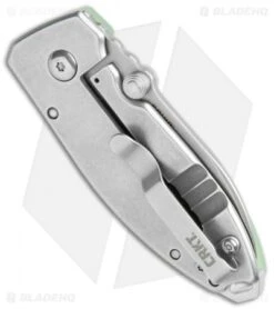 CRKT Burnley Squid Frame Lock Knife Natural G-10 (2.25" SW D2) -CRKT Store CRKT Burnley Squid FL Natural G 10 Satin BHQ 107739 jr side