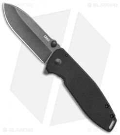CRKT Burnley Squid XM Frame Lock Knife Black G-10 (3" Black SW)