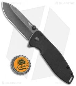 CRKT Burnley Squid XM Frame Lock Knife Black G-10 (3" Black SW) -CRKT Store CRKT Burnley Squid XM Black G 10 FL Black SW BHQ 138960 jr bottlecap