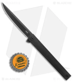 CRKT CEO Exclusive Flipper Liner Lock Knife Blackout GRN (3.25" Black D2) -CRKT Store CRKT CEO Exclusive Flipper LL Blackout GRN Black D2 BHQ 121113 jr bottlecap