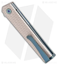 CRKT CEO Microflipper Liner Lock Knife Aluminum (2.36" Satin) -CRKT Store CRKT CEO Microflipper LL Grayish Aluminum Satin BHQ 178654 jr side