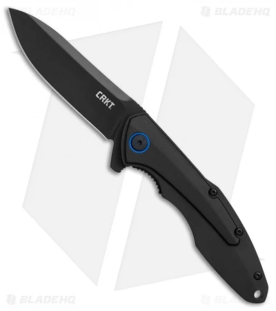 CRKT Caligo Liner Lock Flipper Knife Black Al (3.1" Black) 6215 1 CRKT Caligo Liner Lock Flipper Knife Black Al (3.1" Black) 6215