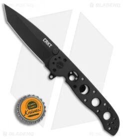 CRKT Carson M16-02KS Tanto Frame Lock Flipper Knife (3.05" Black) -CRKT Store CRKT Carson M16 02KS Tanto black BHQ 76687 er bottlecap