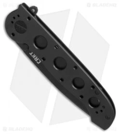 CRKT Carson M16-04KS Tanto Frame Lock Flipper Knife (3.87" Black) -CRKT Store CRKT Carson M16 04KS Tanto black BHQ 76690 er spine