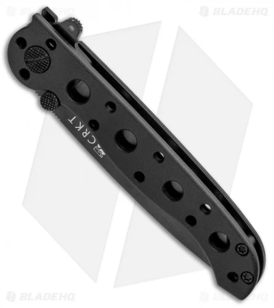 CRKT Carson M16-10K EDC Tanto Liner Lock Knife Black Zytel (3" Black Serr) 2 CRKT Carson M16-10K EDC Tanto Liner Lock Knife Black Zytel (3" Black Serr) - Image 2