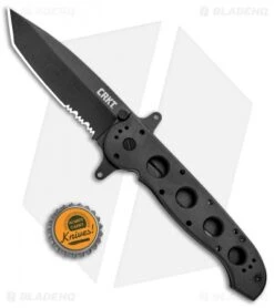CRKT Carson M16-14SF Special Forces Folding Tanto Knife (3.875" Black Serr) -CRKT Store CRKT Carson M16 14SF Special Forces Folding Tanto Black Serr BHQ 6703 jr bottlecap