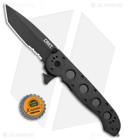 CRKT Carson M16-14ZLEK Tanto Liner Lock Knife (3.75" Serr) 4 CRKT Carson M16-14ZLEK Tanto Liner Lock Knife (3.75" Serr) - Image 4