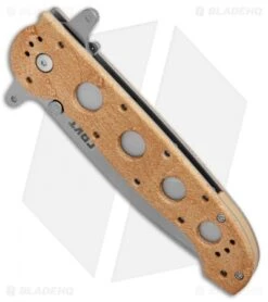 CRKT Carson M16-14ZSF Tanto Flipper Knife Desert Tan (3.875" Bead Blast Serr) -CRKT Store CRKT Carson M16 14ZSF Tanto Desert Tan BB Serr BHQ 7950 jr spine