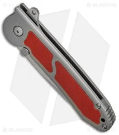 CRKT Carson M18-12R Liner Lock Folding Knife Red G-10 (3.2" Satin) -CRKT Store CRKT Carson Red G 10 Serr M18 12R BHQ 68534 jr spine