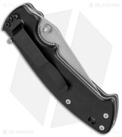 CRKT Crawford Kasper Liner Lock Knife Black Zytel (3.1" Bead Blast) 6772 -CRKT Store CRKT Crawford Kasper LL Black Zytel BB 6772 BHQ 87021 jr side