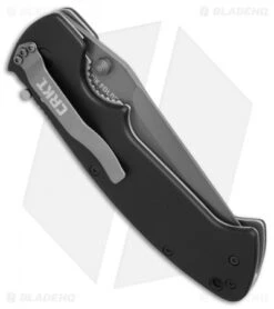 CRKT Crawford Kasper Liner Lock Knife (3.75" Gray) 6773Z -CRKT Store CRKT Crawford Kasper gray BHQ 7141 er side