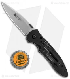 CRKT Crawford Point Guard Liner Lock Knife (2.75" Bead Blast) 6752 -CRKT Store CRKT Crawford PG LL BB 6752 BHQ 87726 jr bottlecap
