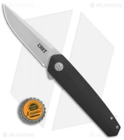CRKT Cuatro Liner Lock Flipper Knife Black G-10 (3.1" Bead Blast) 7090 7 CRKT Cuatro Liner Lock Flipper Knife Black G-10 (3.1" Bead Blast) 7090 -CRKT Store CRKT Cuatro Black G10 bb BHQ 76684 jr bottlecap