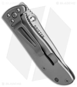 CRKT Drifter Frame Lock Knife Stainless Steel (3" Satin) -CRKT Store CRKT Drifter FL Case Agriculture BHQ 154228 td side