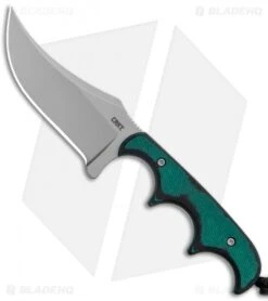 CRKT Folts Minimalist Persian Neck Knife Green G-10 (2.1" Bead Blast) 2379