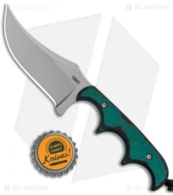 CRKT Folts Minimalist Persian Neck Knife Green G-10 (2.1" Bead Blast) 2379 -CRKT Store CRKT Folts Minimalist Persian Neck Green G 10 BB 2379 BHQ 126213 jr bottlecap