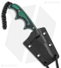 CRKT Burnley Squid Holey + Folts Minimalist Tanto Neck Knife Bundle -CRKT Store CRKT Folts Minimalist Tanto Neck Knife Green Black BB 2386 BHQ 7032 jr sheath