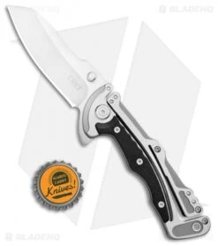 CRKT Graphite Glenn Klecker Liner Lock Knife (3.06" Satin) 5190 -CRKT Store CRKT Graphite Glenn Klecker LL Satin 5190 BHQ 24084 jr bottlecap