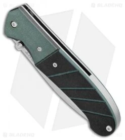 CRKT Ignitor Spring Assisted Knife Black & Green G10 (3.38" Satin) 6850 -CRKT Store CRKT Ignitor SA Black Green G 10 Satin 6850 BHQ 4374 jr spine