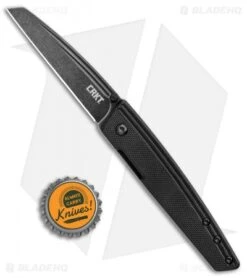 CRKT Inara Frame Lock Knife Black G-10 (2.75" Satin) 7140 -CRKT Store CRKT Inara FL Black G 10 Satin 7140 BHQ 103944 jr bottlecap