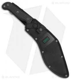 CRKT Johnson KUK Tactical Kukri Fixed Blade Knife (10.56" Black) 2742 -CRKT Store CRKT Johnson KUK Tactical Kukri black BHQ 76695 er sheath