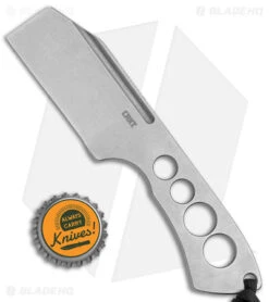 CRKT Jon Graham Razel Chisel Fixed Blade Knife Gray Stainless Steel (2" Steel) -CRKT Store CRKT Jon Graham Razel Chisel Fixed Blade SW BHQ 178660 jr bottlecap