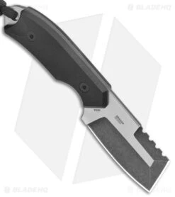 CRKT Jon Graham Razel Compact Fixed Blade Knife Black G-10 (2.32" SW & Brush) -CRKT Store CRKT Jon Graham Razel Compact Fixed Blade Black G 10 SW Brush BHQ 178677 jr spine