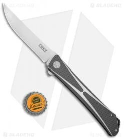 CRKT Jumbones Liner Lock Knife Aluminum (4.8" Satin) 7532 -CRKT Store CRKT Jumbones FL Aluminum Satin 7532 BHQ 92294 jr bottlecap 2
