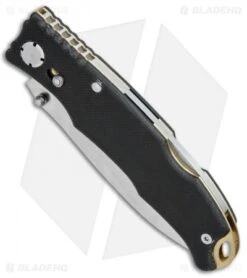 CRKT Lake Laredo Lockback Knife Black G-10 (3.25" Satin) 7265 -CRKT Store CRKT Lake Laredo LB Black G 10 Satin 7265 BHQ 76581 jr spine