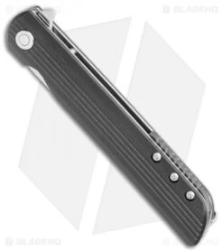 CRKT Large LCK + Spring Assisted Liner Lock Knife Black G-10 (3.6" Satin) 3810 -CRKT Store CRKT Large LCK SA LL Black G 10 Satin 3810 BHQ 119337 jr spine