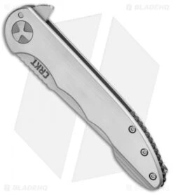 CRKT Lerch Up & At 'Em Flipper Knife Stainless Steel (3.62" Satin) 7076 -CRKT Store CRKT Lerch Up and At Em SS Satin 7076 BHQ 92318 jr spine