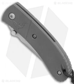 CRKT Lightfoot Urban Shark Liner Lock Knife Gray (2.5" Satin) -CRKT Store CRKT Lightfoot Urban Shark gray satin BHQ 76311 er spine