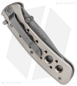 CRKT Long's Peak Liner Lock Knife Alloy (2.8" Bead Blast) 6602N -CRKT Store CRKT Longs Peak LL Alloy BB 6602N BHQ 87020 jr side