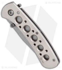 CRKT Long's Peak Liner Lock Knife Alloy (2.8" Bead Blast) 6602N -CRKT Store CRKT Longs Peak LL Alloy BB 6602N BHQ 87020 jr spine